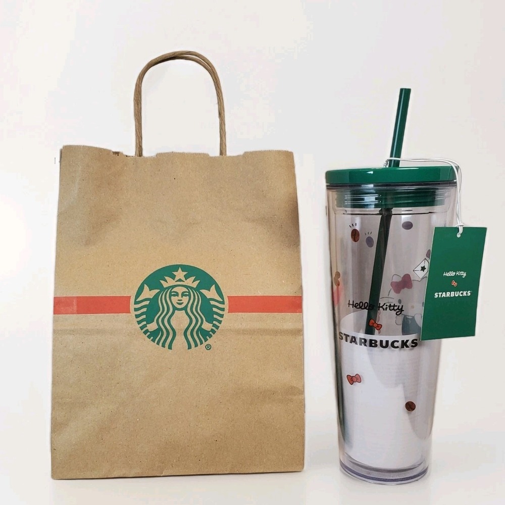 Sanrio Hello Kitty Starbucks‎ 24 oz Cold Cup 2025 Christmas Limited Edition New